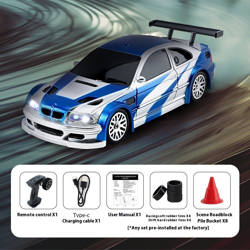 FOUR EXTREME PREFORMING RC CAR SET