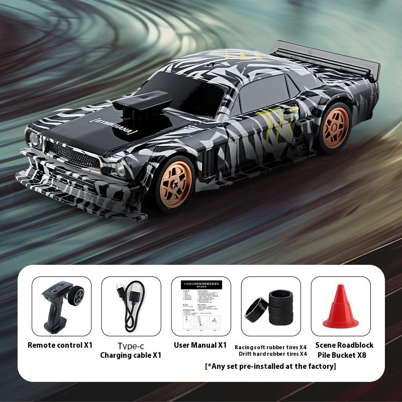 FOUR EXTREME PREFORMING RC CAR SET