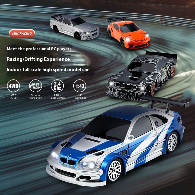 FOUR EXTREME PREFORMING RC CAR SET