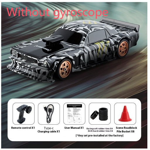 FOUR EXTREME PREFORMING RC CAR SET