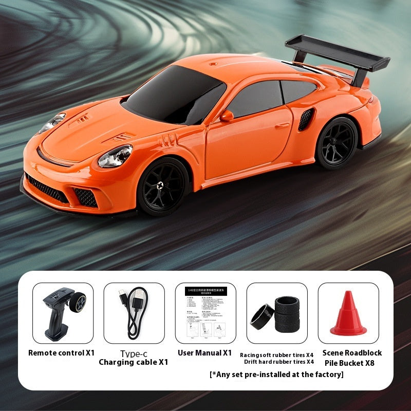 FOUR EXTREME PREFORMING RC CAR SET