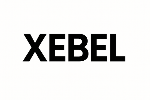 XEBEL AND WHITE BACKROUND